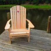 Logo Adirondack Chair, with 23" seat width