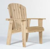 Click to enlarge image GARDEN CHAIR 23" SEAT WIDTH - CRAFTED IN A RUSTIC STYLE FOR COMFORT AND DURABILITY